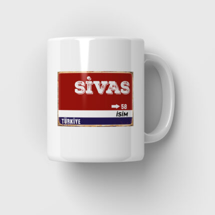 Türkische Stadt Tasse